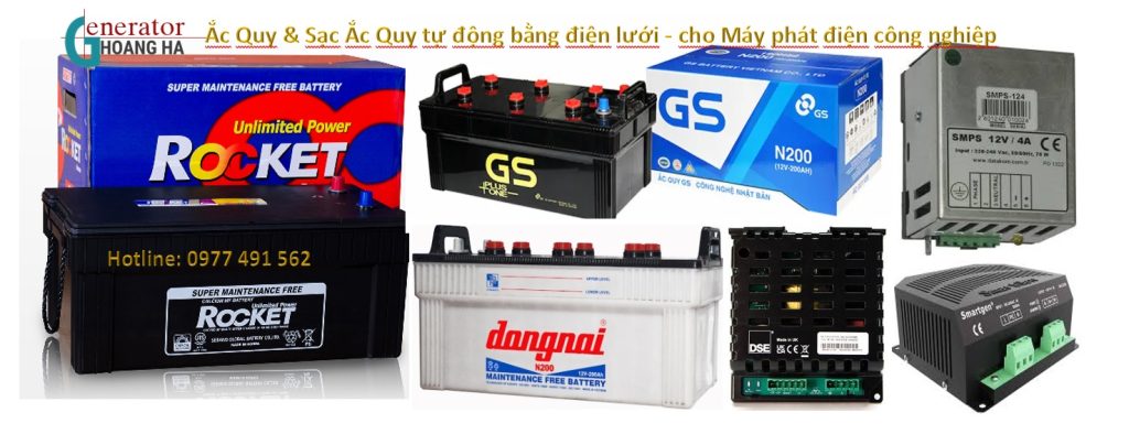 Ắc quy máy phát điện